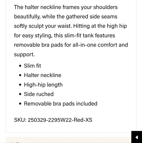 Ogl Move Airy Brami Nude Beige Halter Top Size Small Minimalist Wardrobe Basics - Picture 5 of 12